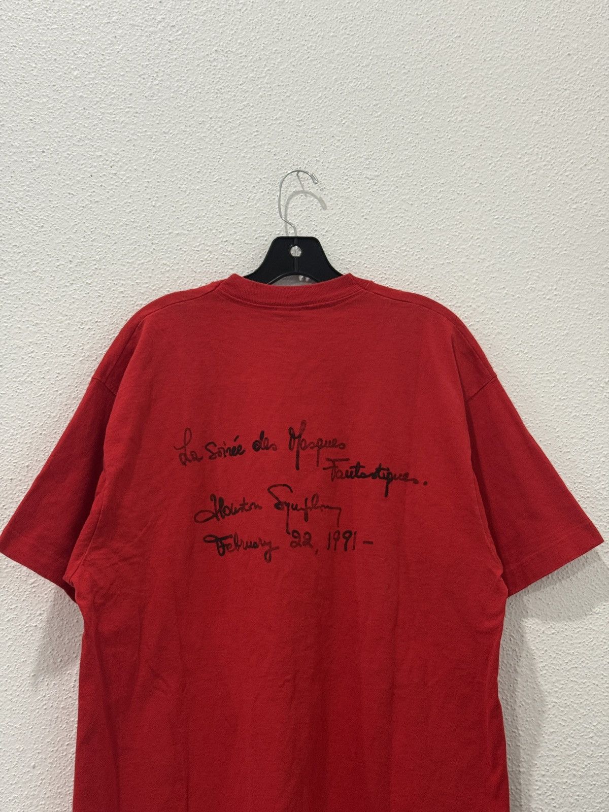 Arts & Science Vintage Houston Symphony Art Graphic La Soirée des Masques Size US XL / EU 56 / 4 - 4 Thumbnail