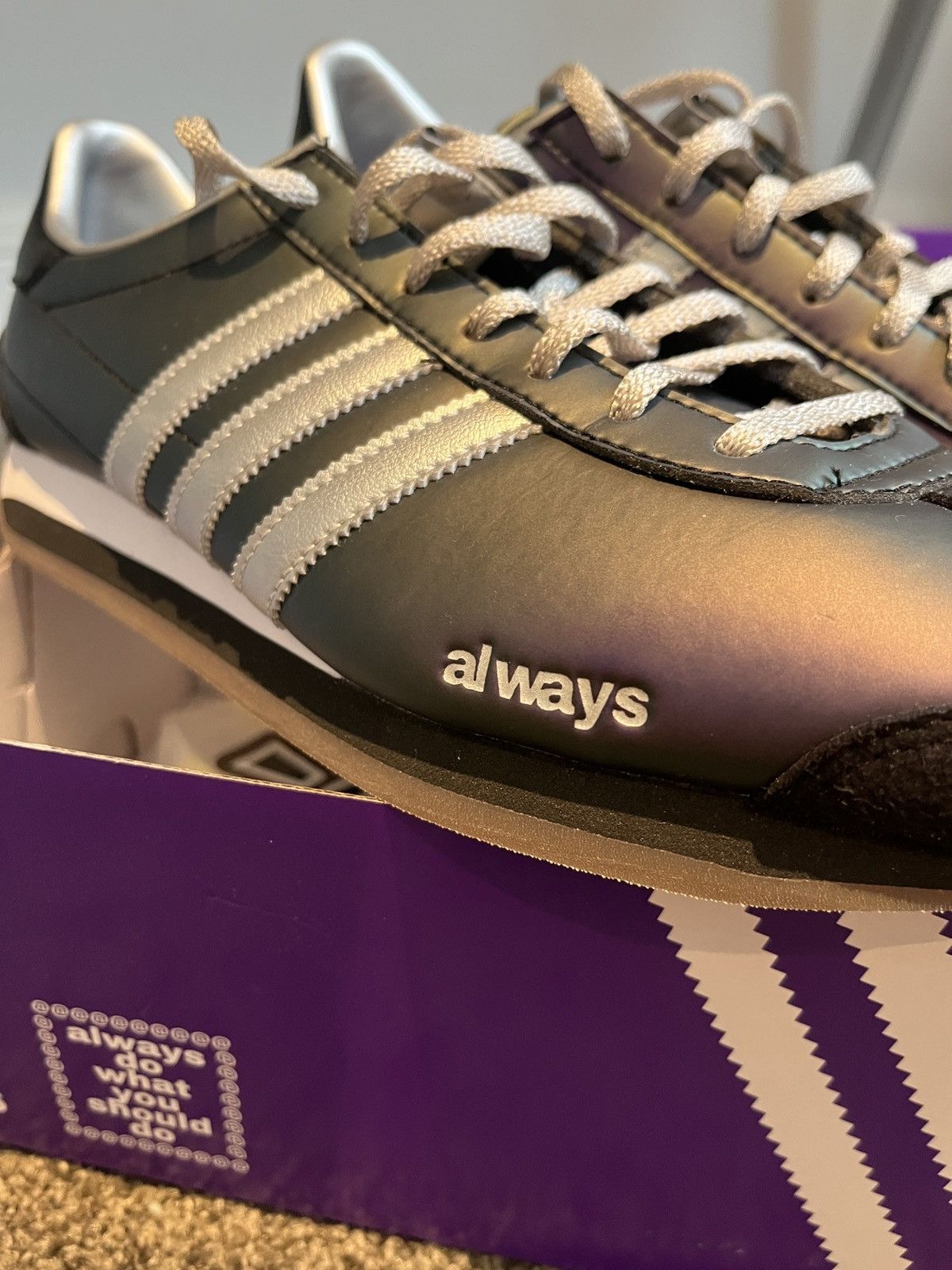 Adidas × always do what you should do Always Adidas Country Size US 9.5 / EU 42-43 - 3 Thumbnail