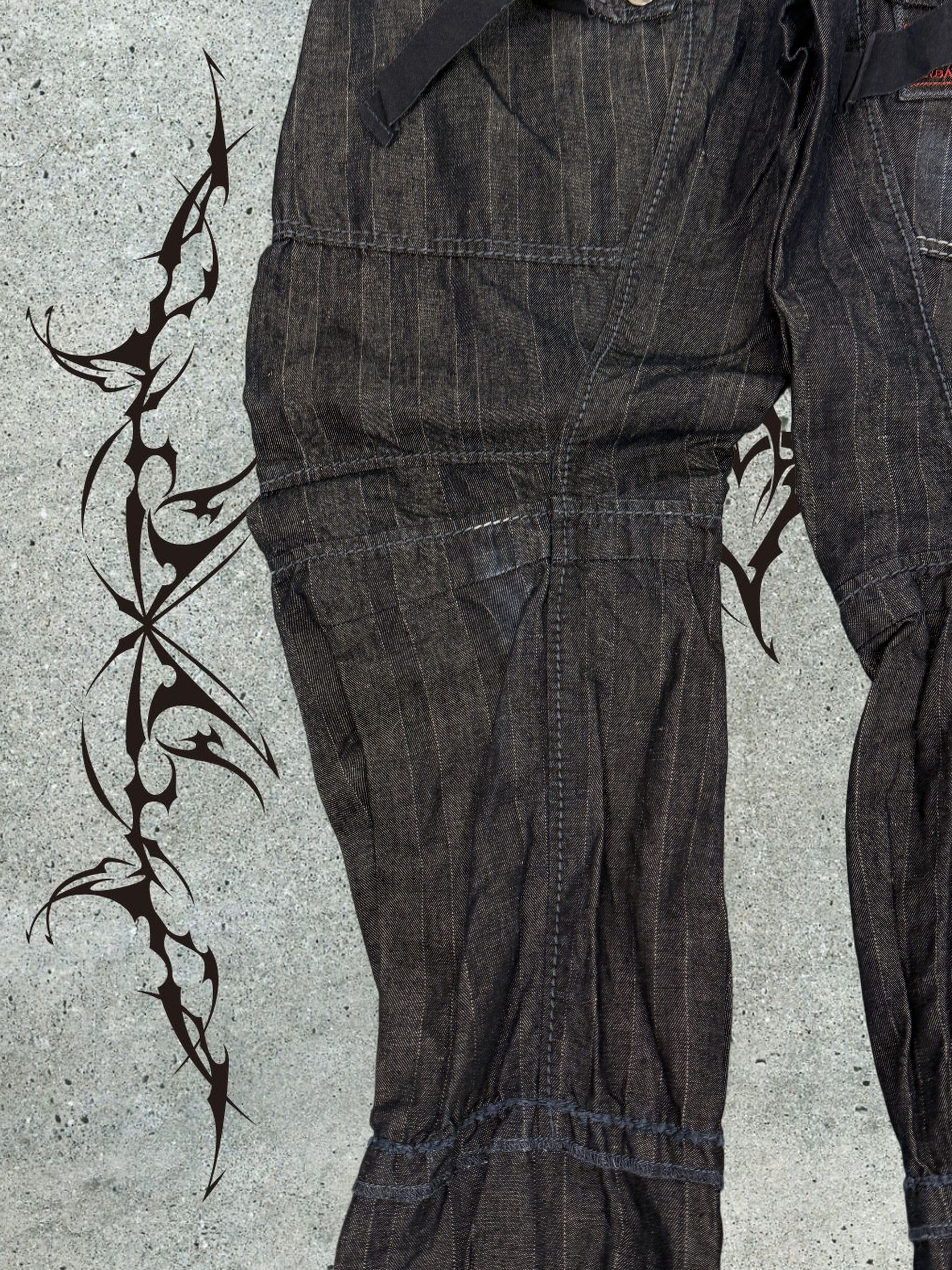 Marithe + Francois Girbaud Vintage M+FG bondage denim pants Size 30" / US 8 / IT 44 - 4 Thumbnail