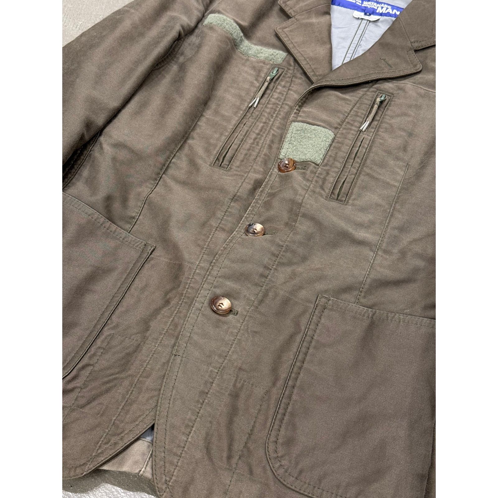 Junya Watanabe A/W2004 Junya Watanabe military blazer coat Size S / US 4 / IT 40 - 4 Thumbnail