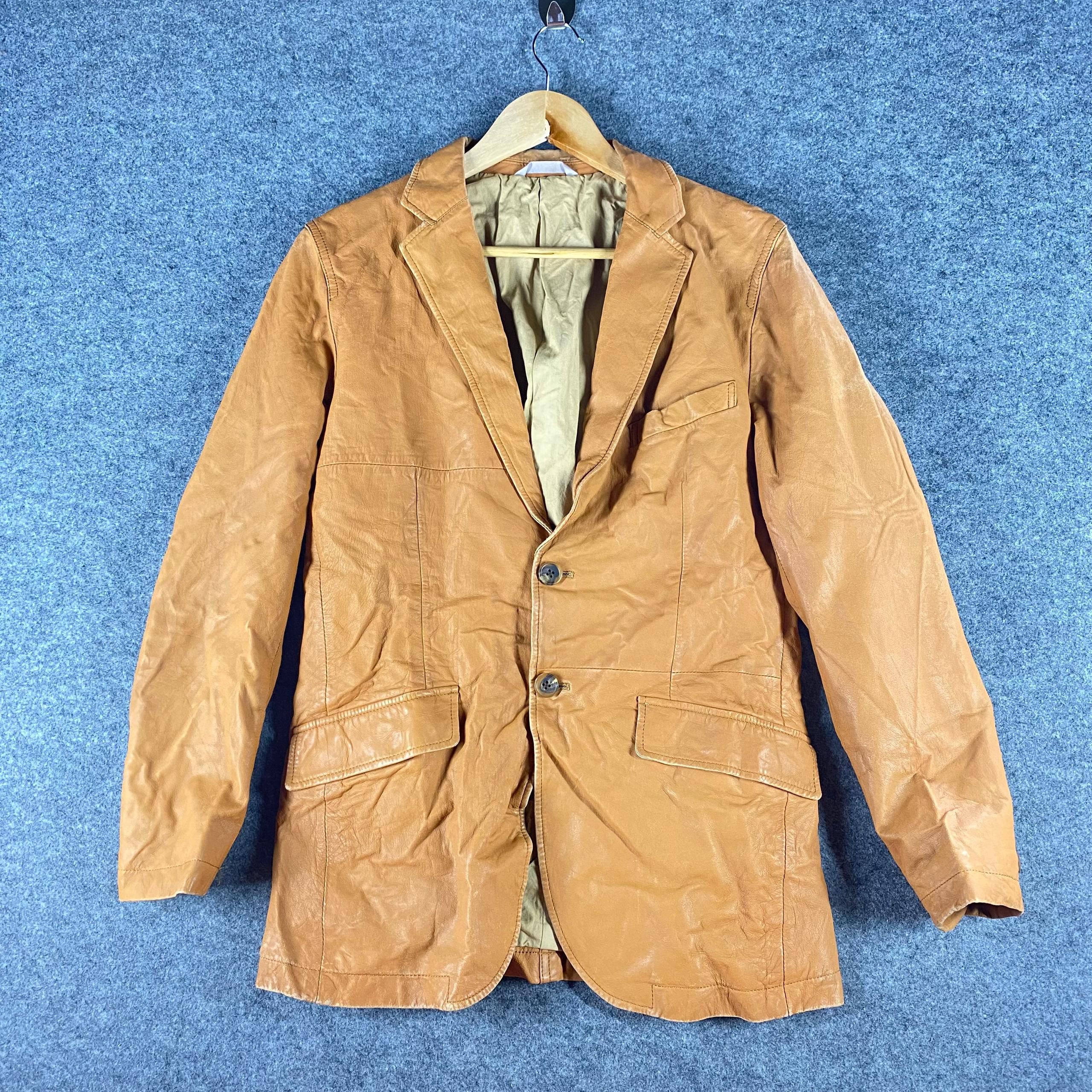 Japanese Brand Vintage Japanese Brand Leather Jacket Size US S / EU 44-46 / 1 - 7 Thumbnail