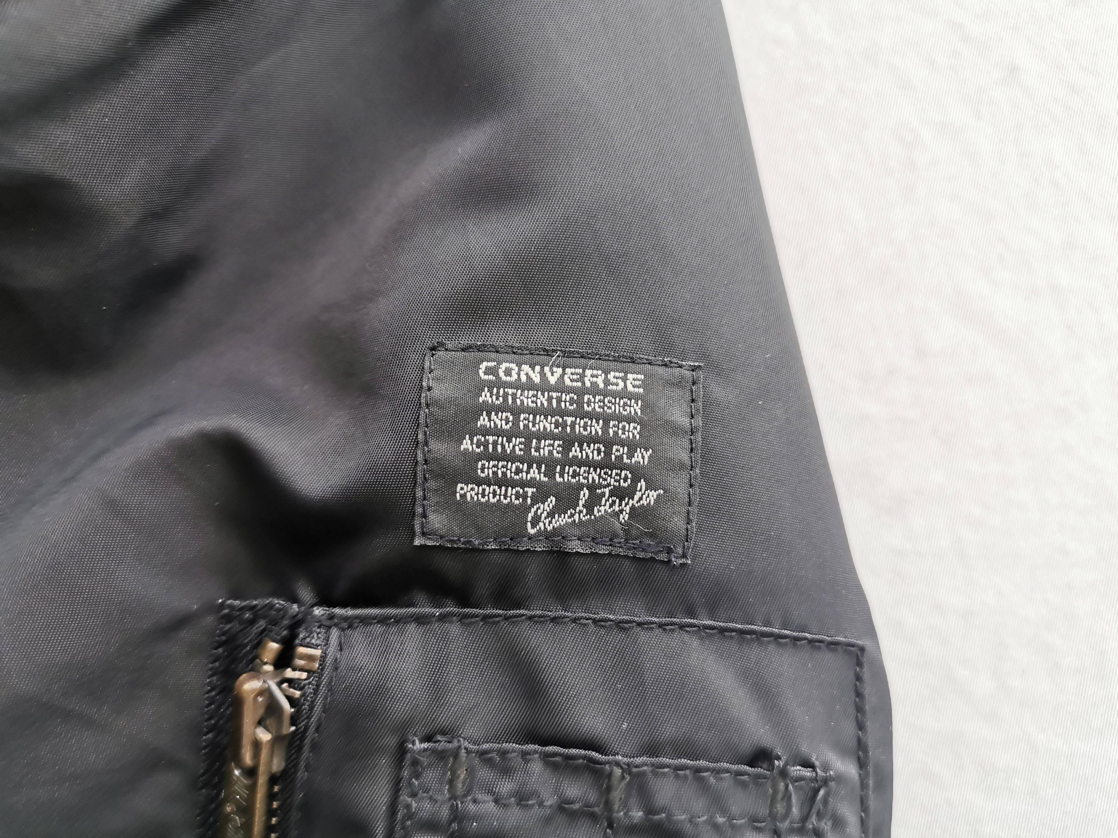 Converse Vintage Converse Bomber Nylon Jacket Size L Size US L / EU 52-54 / 3 - 6 Thumbnail