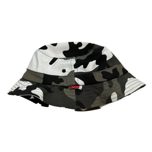 Supreme Supreme Snow Camo Crusher Bucket Hat | Grailed