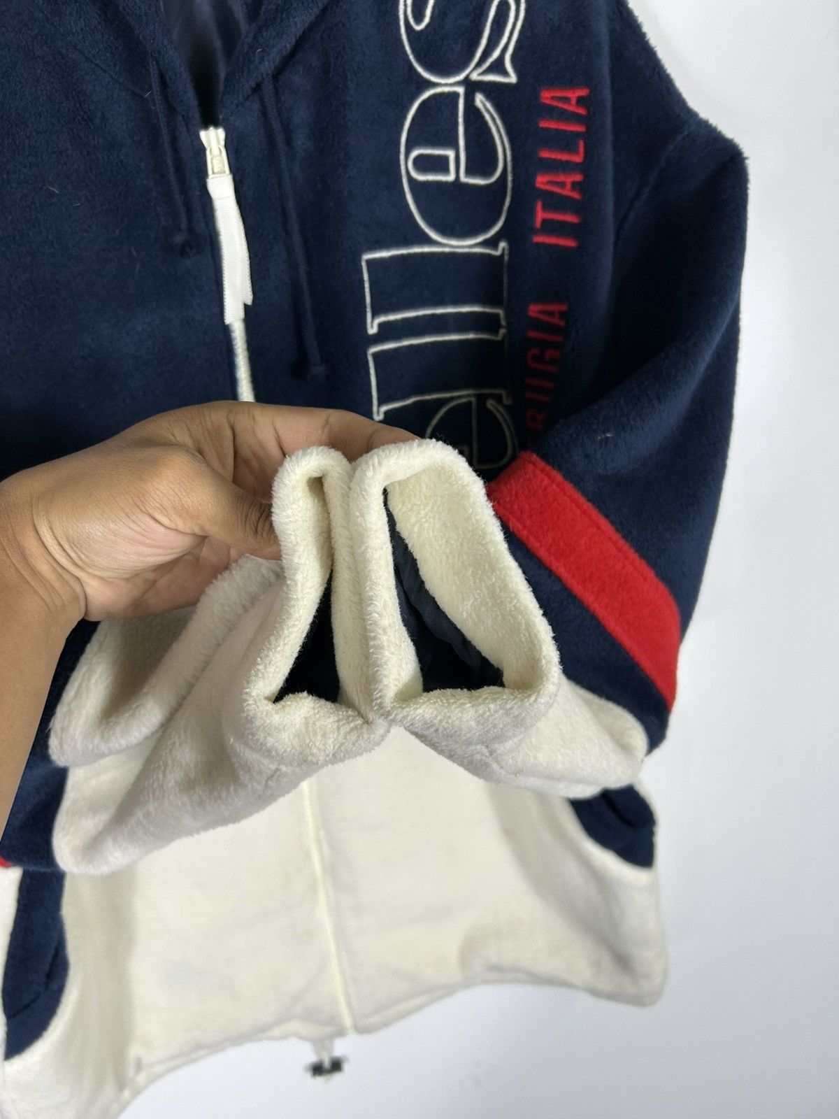 Ellesse ⚡️Vintage Ellesse Fleece Hoodie Sweater Jacket Size US M / EU 48-50 / 2 - 7 Thumbnail