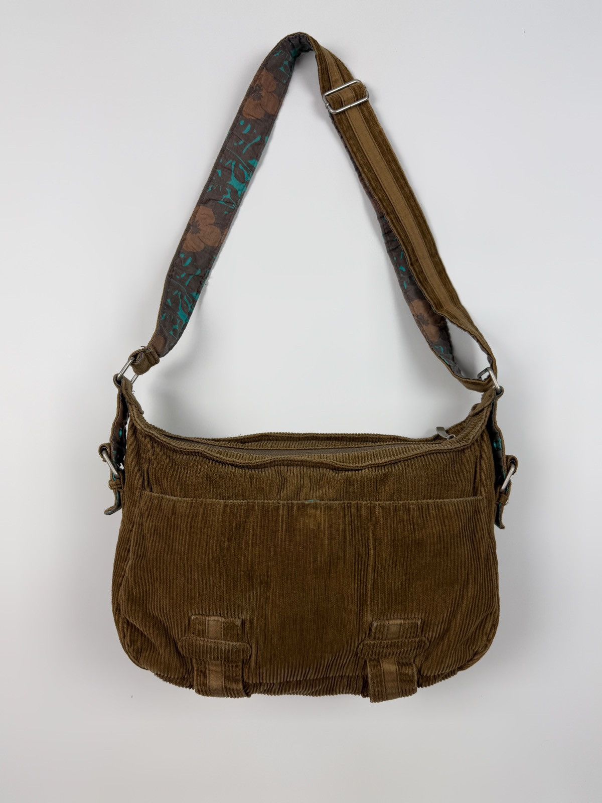 Other Y2K Vintage Animal Olive Corduroy Cargo Crossbody Bag Size ONE SIZE - 8 Thumbnail