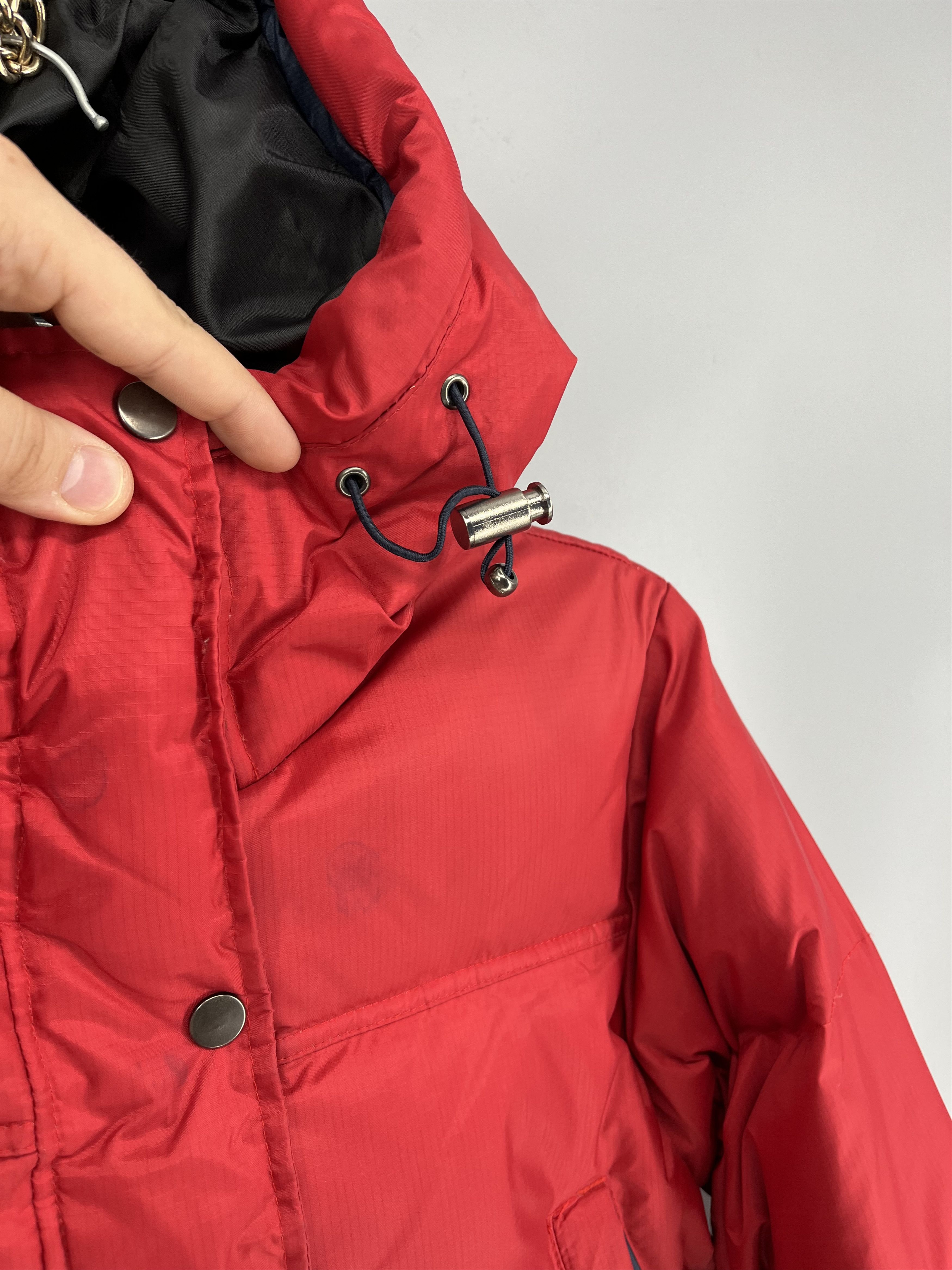 Phenix Phelix Red Puffer Jacket Hooded Vintage Y2K Size US S / EU 44-46 / 1 - 6 Thumbnail