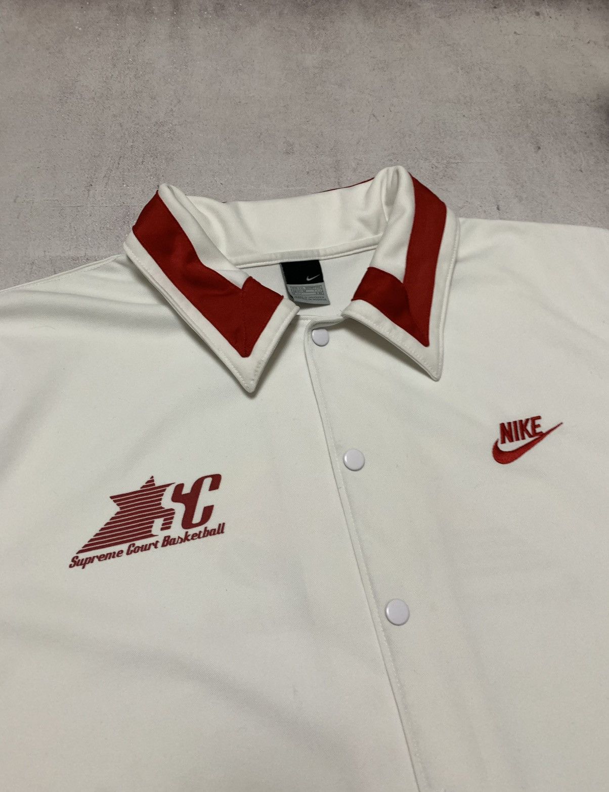 NBA Vintage Nike Supreme Court Basketball Jersey Polo T Shirt Size US XXL / EU 58 / 5 - 3 Thumbnail