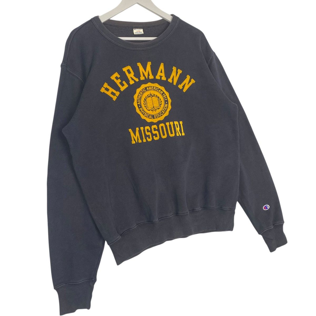Other Vintage Champion Printed Crewneck Sweatshirt Gray Size L Size US M / EU 48-50 / 2 - 3 Thumbnail