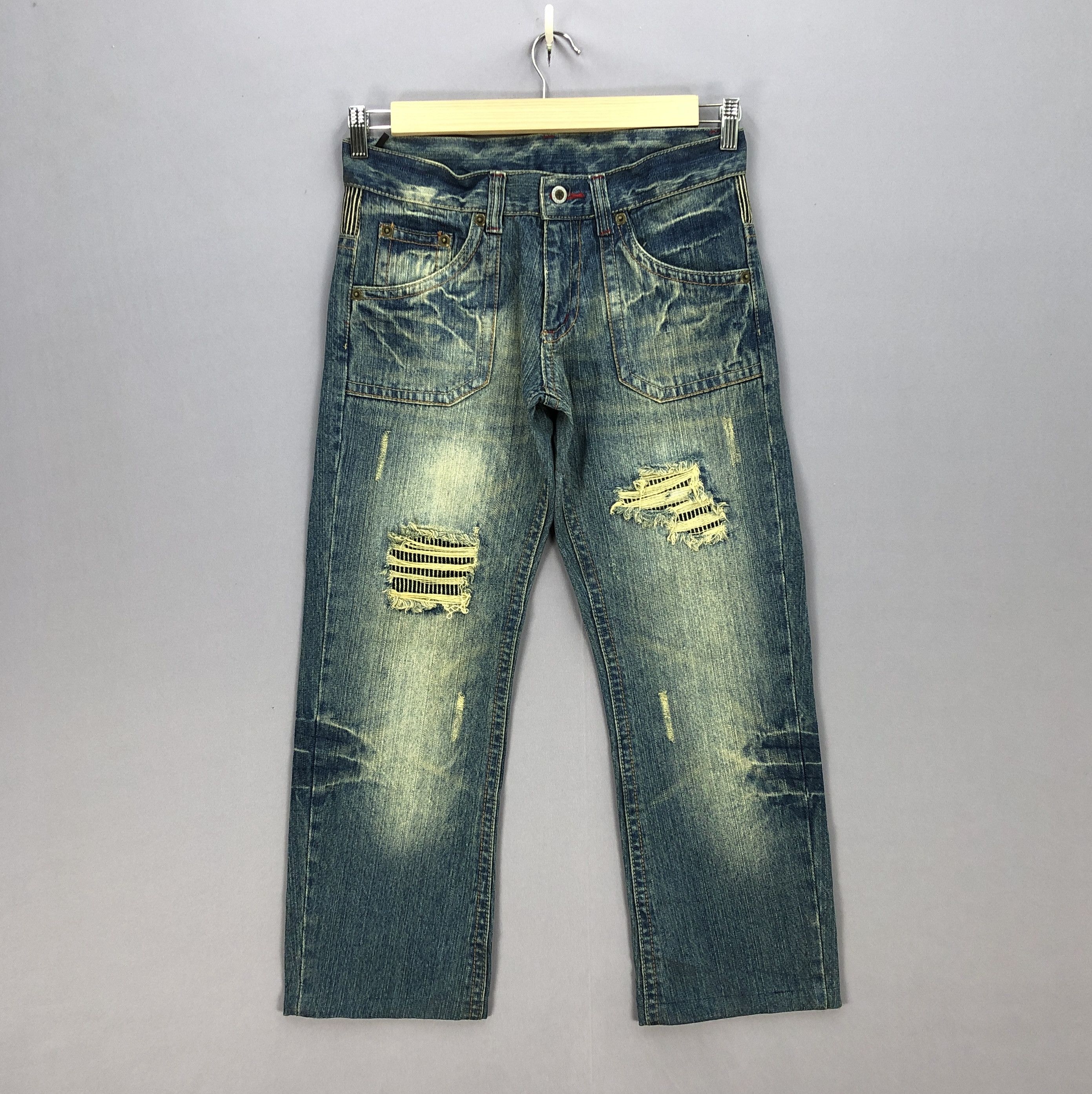 Jean Vintage Copper Smith Distressed Jeans Denim Pants Size US 32 / EU 48 - 2 Thumbnail