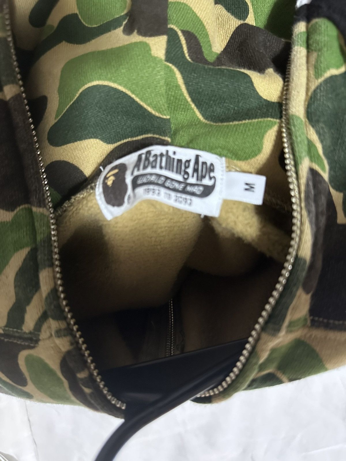 Bape ABC Camo 2nd Shark Full Zip Hoodie Size US M / EU 48-50 / 2 - 4 Thumbnail