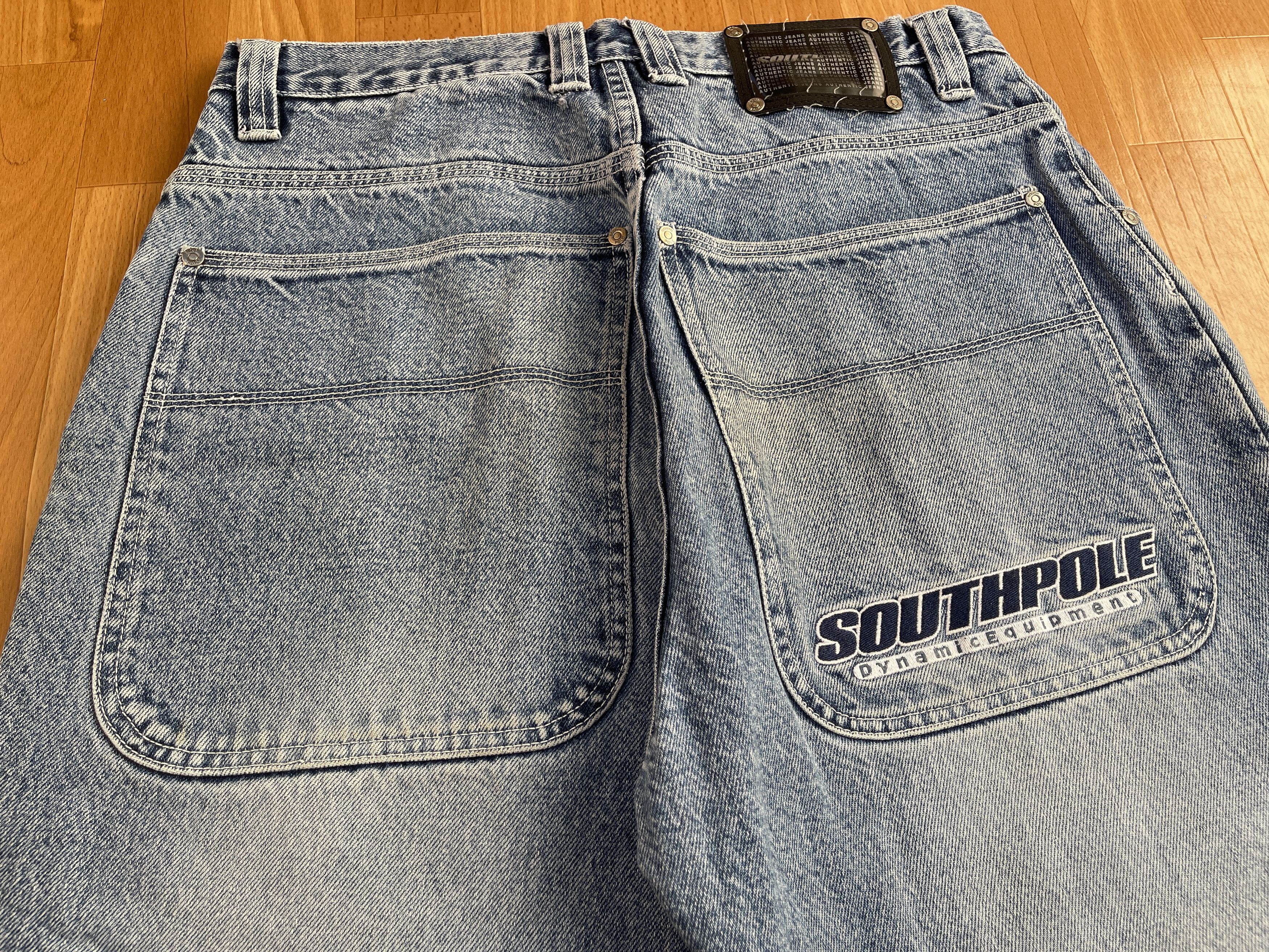 Southpole Southpole jeans, baggy vintage South Pole 90s hip hop Y2K 32 Size US 32 / EU 48 - 6 Thumbnail