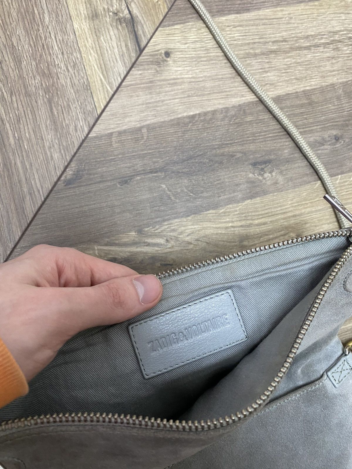 Vintage × Zadig & Voltaire Vintage Zadig & Voltaire rock tye dye Grey women bag Size ONE SIZE - 10 Thumbnail