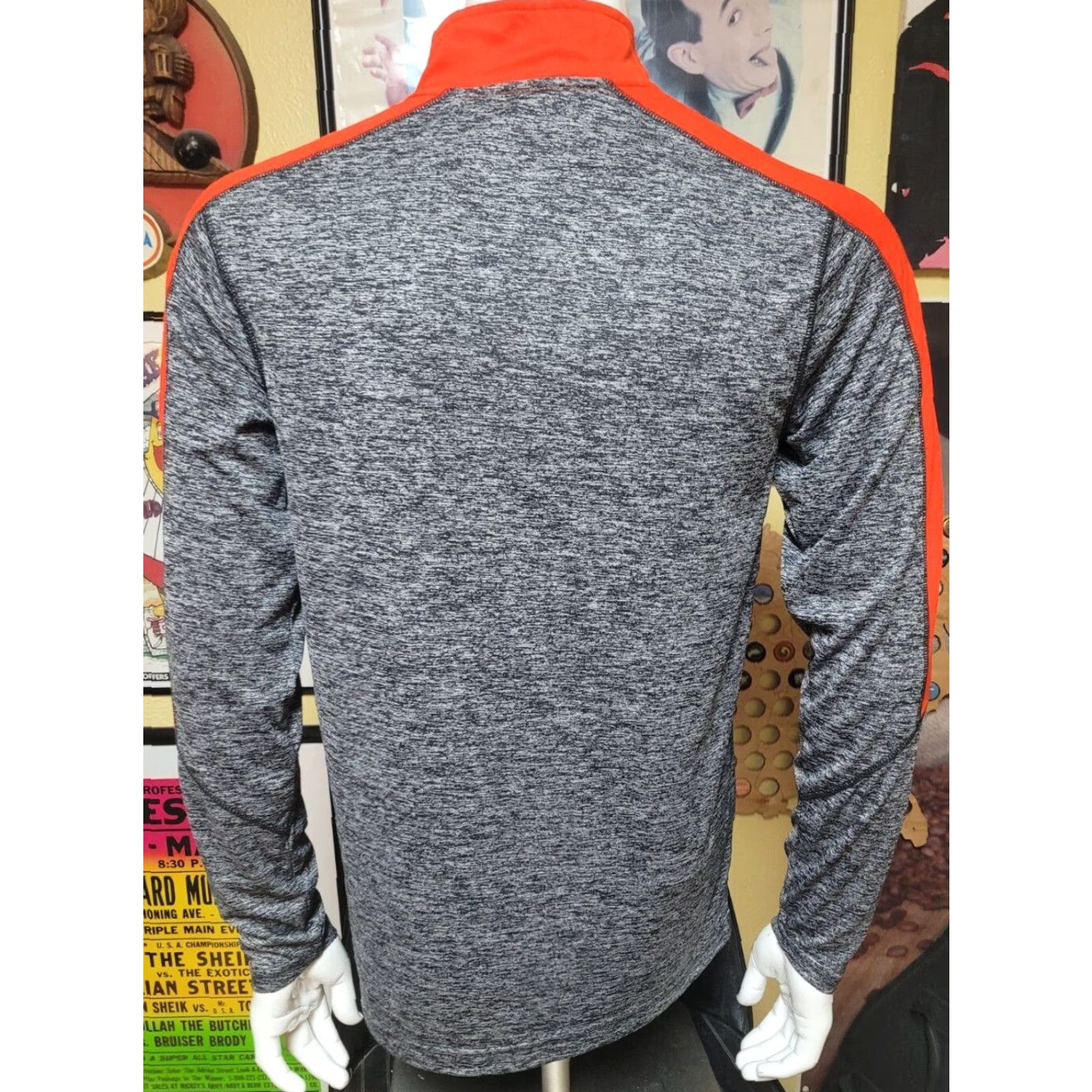 Holloway VINTAGE Jackson High School Vikings Believe The Hype Holloway Pullover Shirt SM Gray Long Sleeve Collared Size US S / EU 44-46 / 1 - 3 Thumbnail