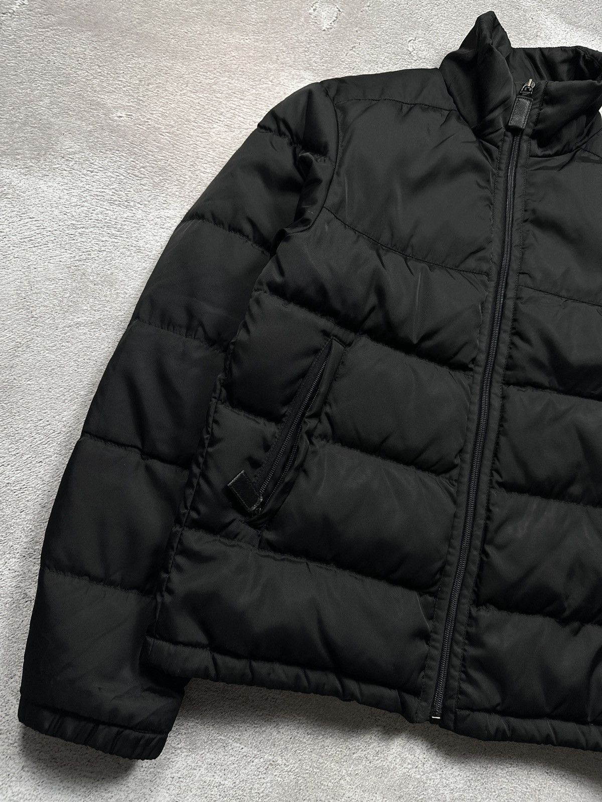Prada Vintage Prada Gabardine Mainline Nylon Puffer Down Jacket Size US M / EU 48-50 / 2 - 9 Thumbnail