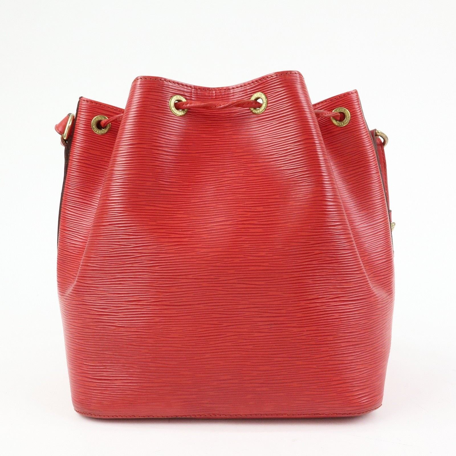 Louis Vuitton Louis Vuitton Epi Petit Noe Shoulder Bag Red Size ONE SIZE - 2 Thumbnail