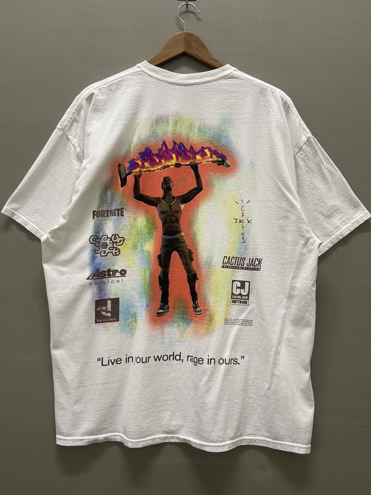 Streetwear × Travis Scott Cactus Jack x Fortnite Travis