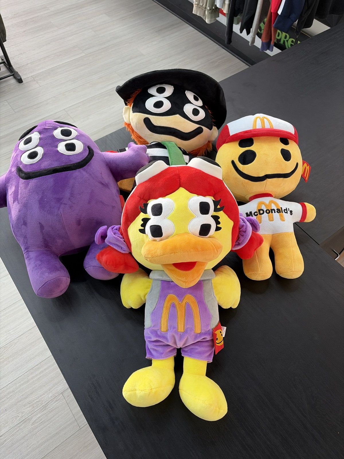 Cactus Plant Flea Market CPFM McDonald’s Plush Set Size ONE SIZE - 1 Thumbnail