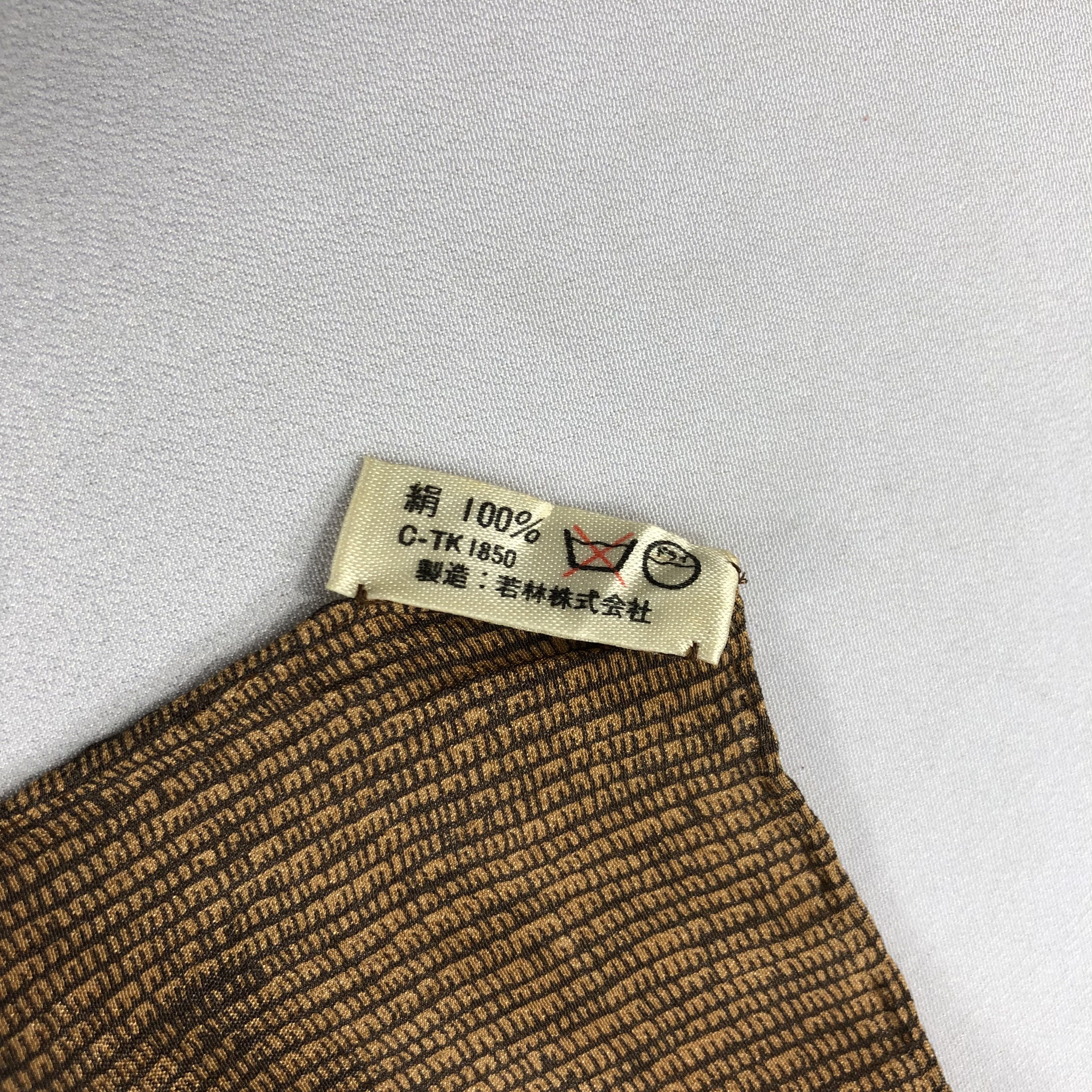 Calvin Klein Vintage Calvin Klein silk Scarf Size ONE SIZE - 5 Thumbnail