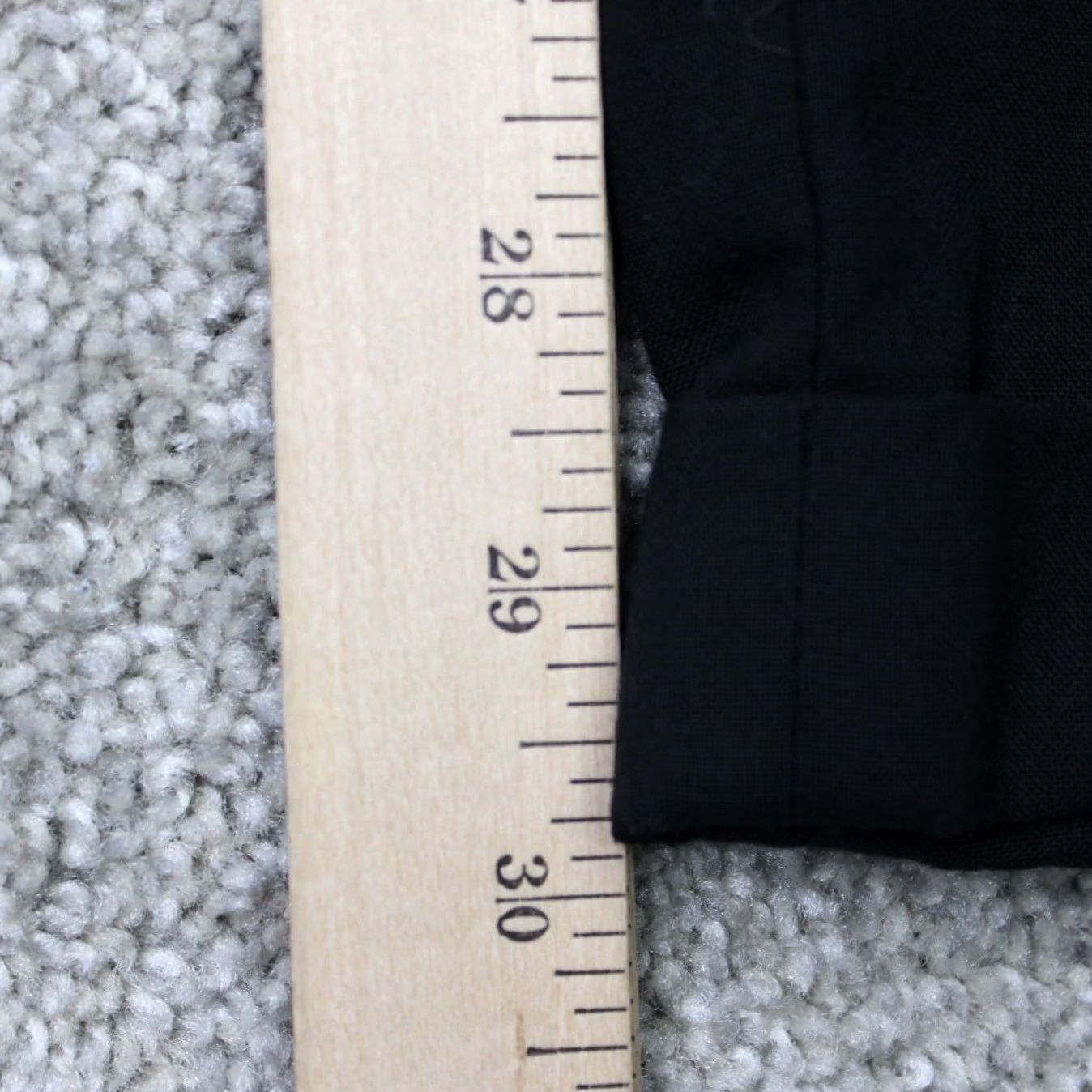 Ralph Lauren LAUREN Ralph Lauren Pants Men 38 x 30 Black Wool Pleated Cuffed Regular Fit Dress Pants Size US 38 / EU 54 - 4 Thumbnail