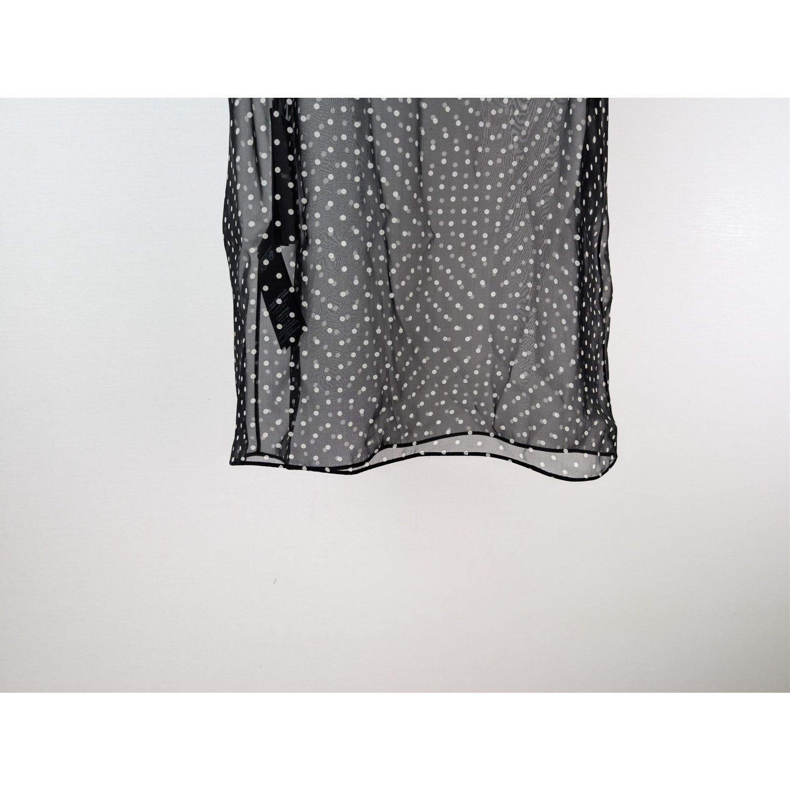 Saint Laurent Paris o1rshd1 Tank Tops / Moussseline Petit Pois in Noir Size US M / EU 48-50 / 2 - 12 Thumbnail