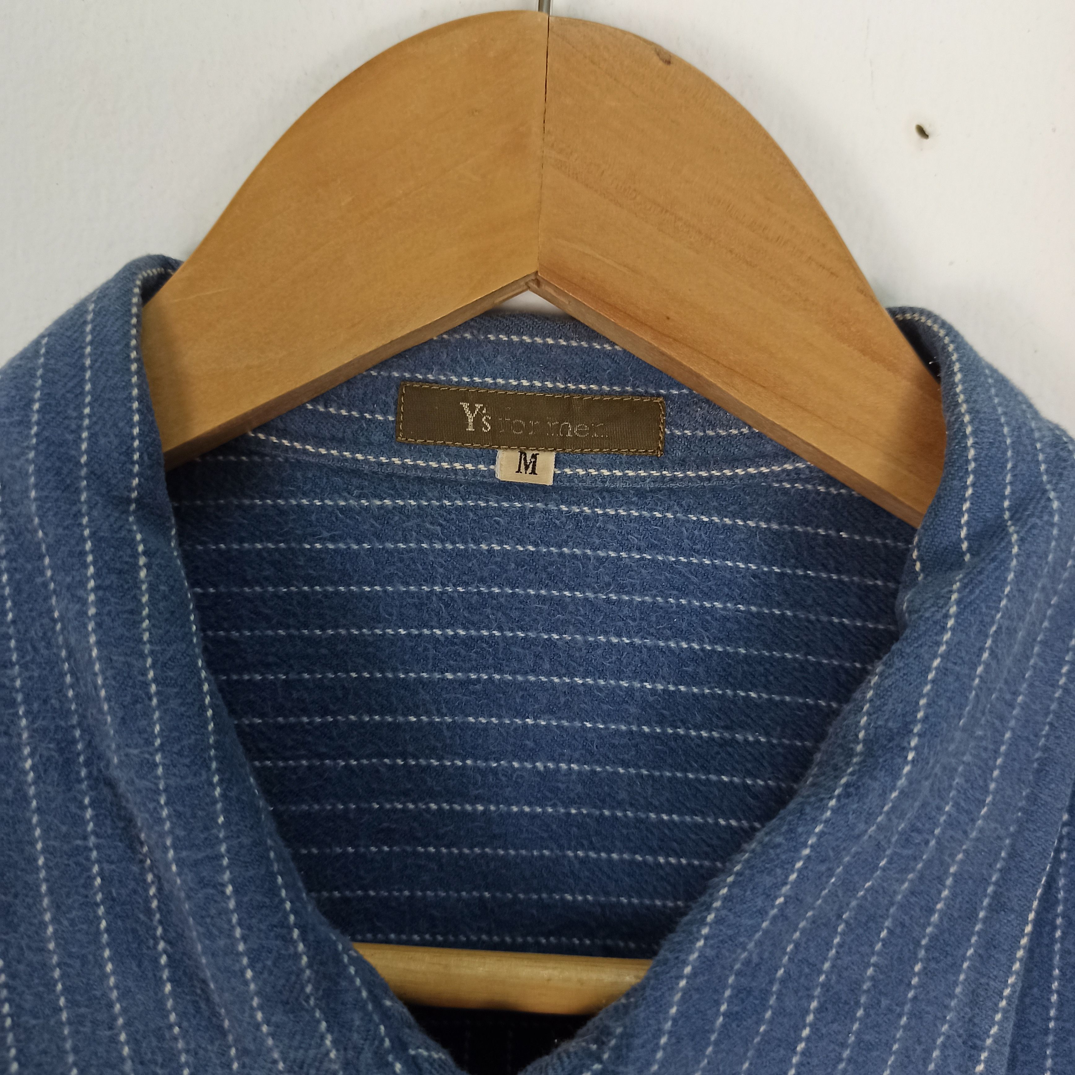 Y's for Men Vintage Ys for Men Stripe Full Sleeve Size US L / EU 52-54 / 3 - 6 Thumbnail