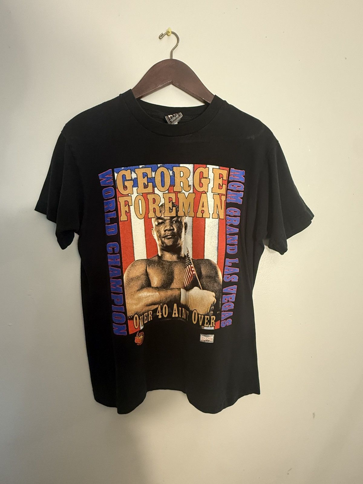 Vintage Vintage George Foreman shirt Size US S / EU 44-46 / 1 - 1 Thumbnail