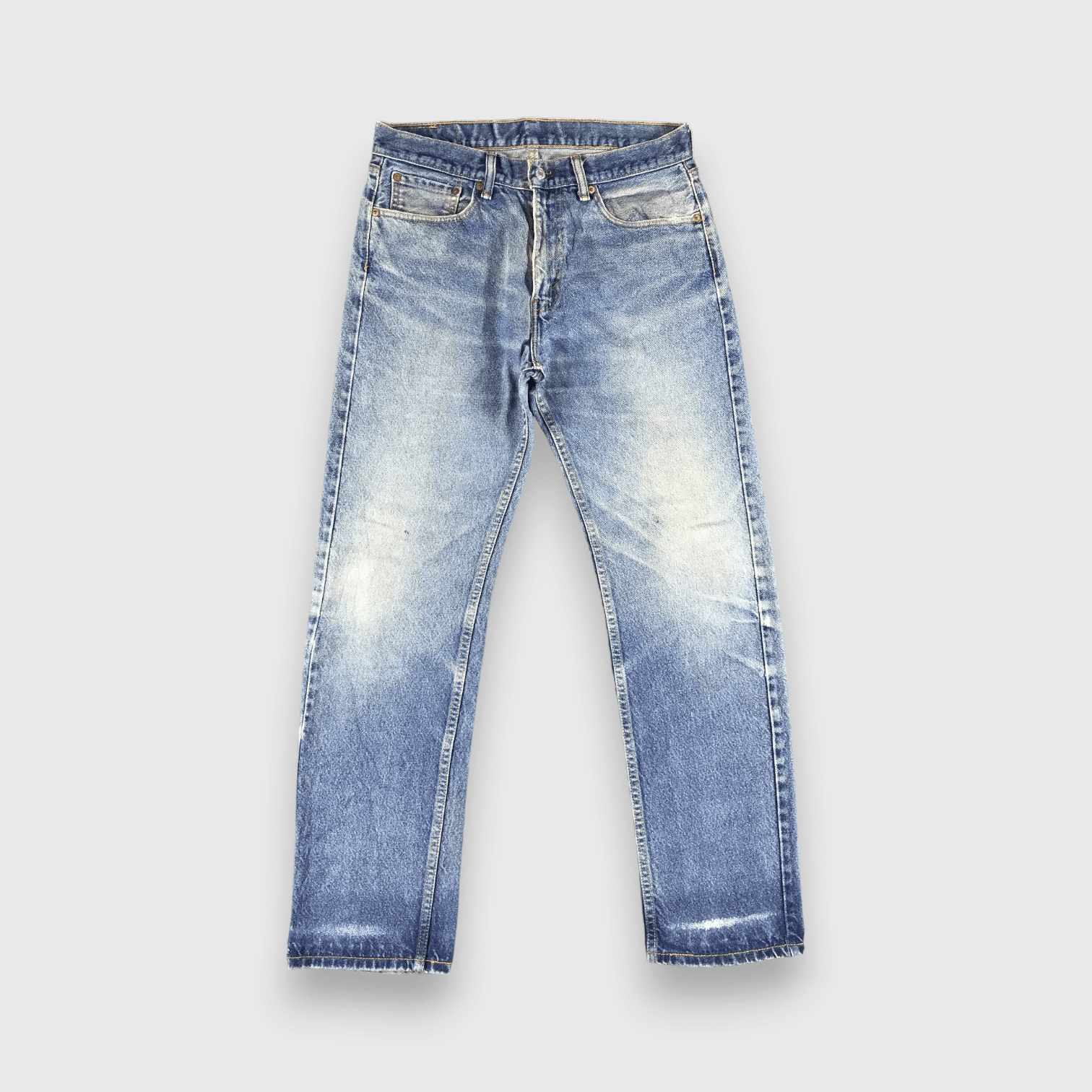 Levi's Vintage Blue Wash Levis 505 Jeans-J2311 Size US 33 - 1 Thumbnail