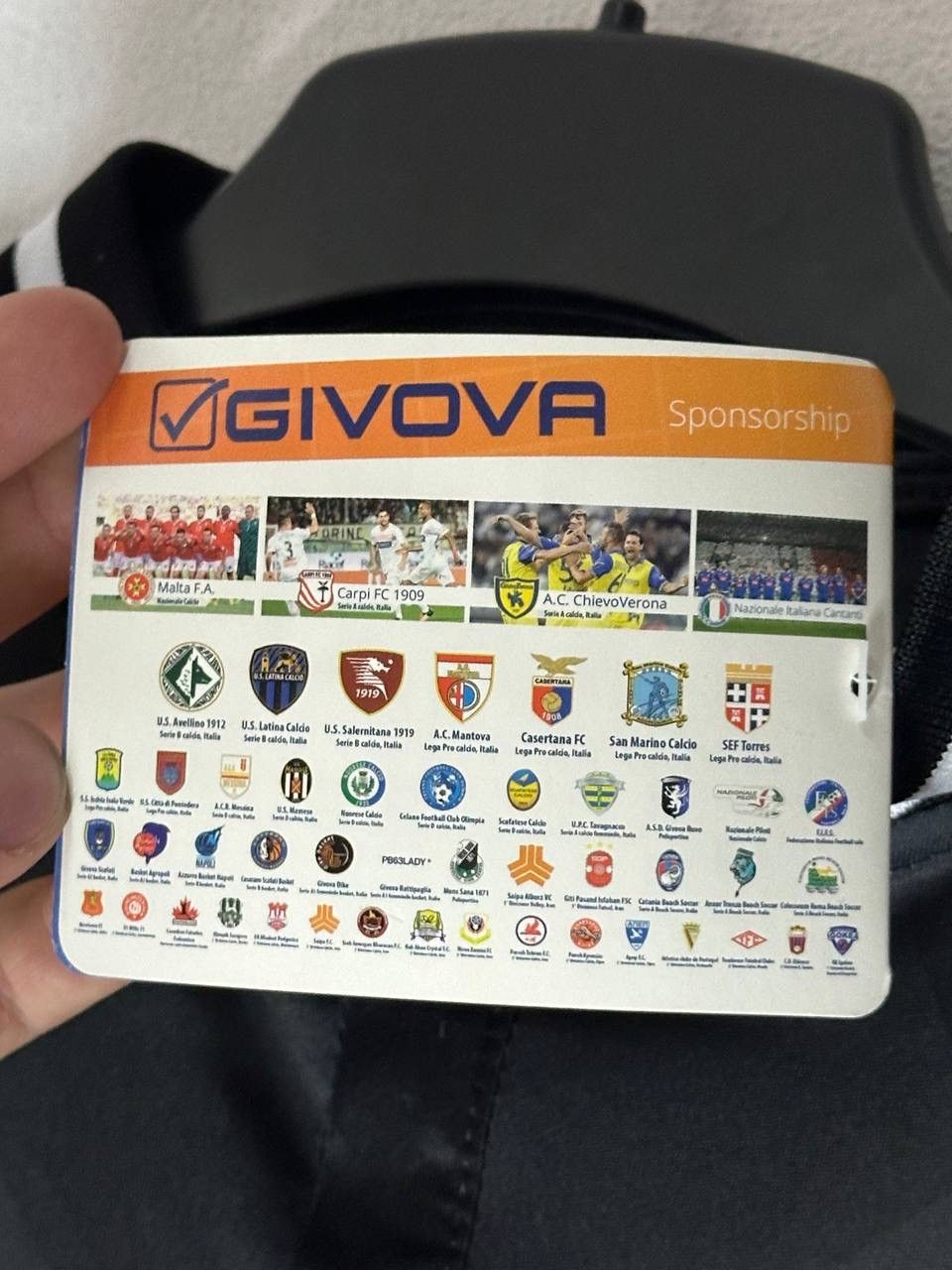 Other Givova Calcio Catania Beach Soccer Jersey Chiavaro #13 L Size US L / EU 52-54 / 3 - 6 Thumbnail