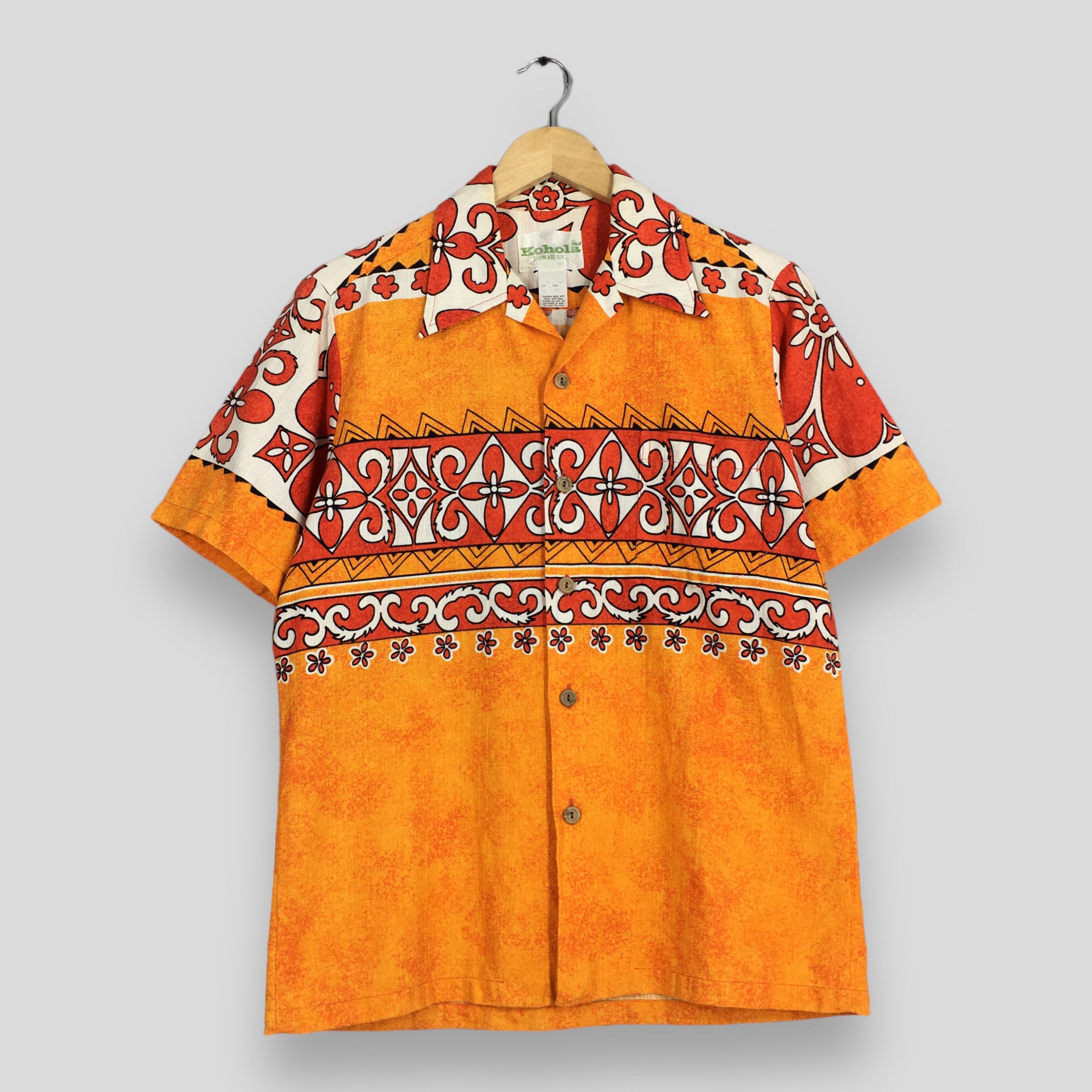 Other Vintage Kohola Hawaii Aloha Orange Floral Shirts Medium Size US M / EU 48-50 / 2 - 1 Thumbnail