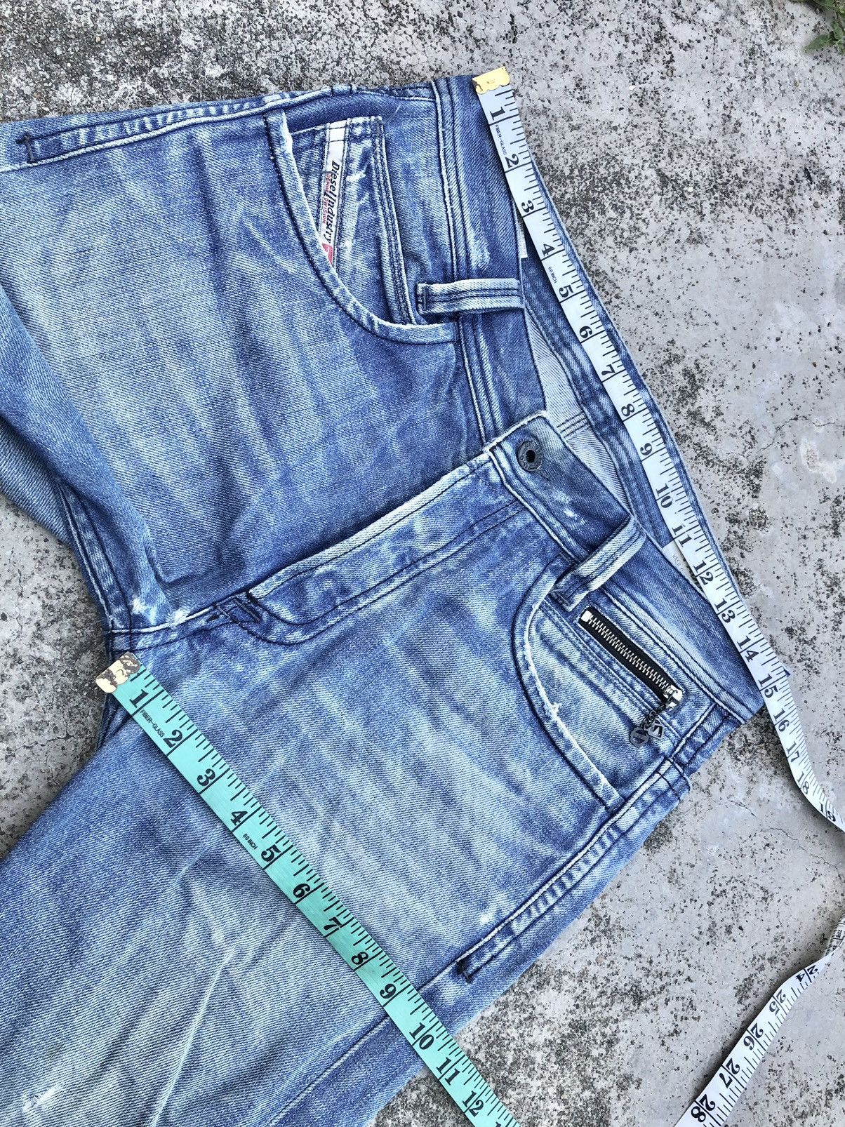 Diesel DIESEL PADDOP DISTRESSED JEANS Size US 30 / EU 46 - 15 Thumbnail