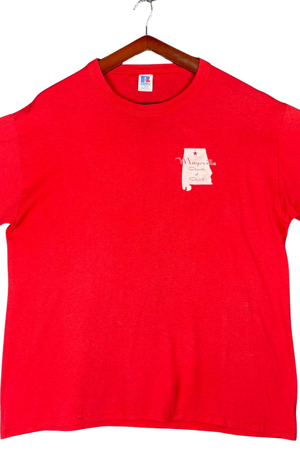 Russell Athletic 90s Russell Athletic “One Nation Under God” USA Church Tee Size US L / EU 52-54 / 3 - 4 Thumbnail