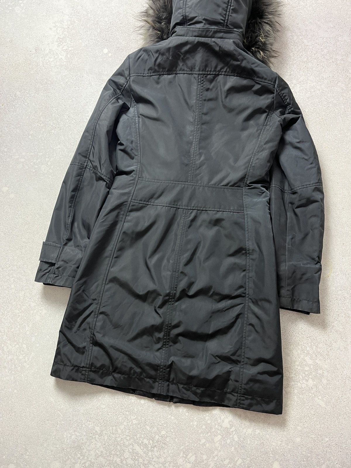 Herno DDP Herno Luxury Long Down Parka Coat Fur Trim Hood Size XS / US 0-2 / IT 36-38 - 5 Thumbnail