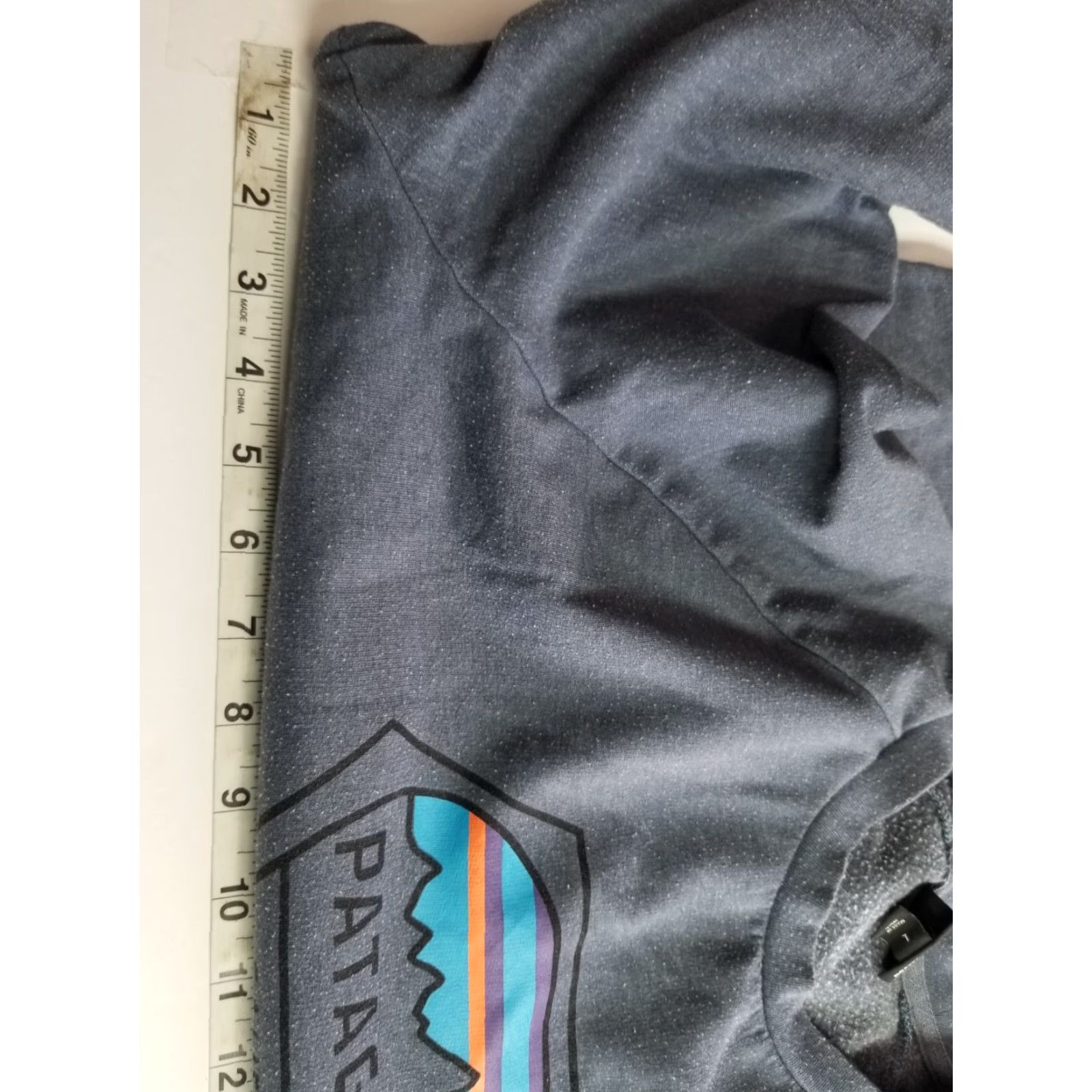 Patagonia Patagonia Sweatshirt Crewneck Blue L Men Pullover All Seasons Graphic Logo Athletic Hiking Running Gym Size US L / EU 52-54 / 3 - 3 Thumbnail