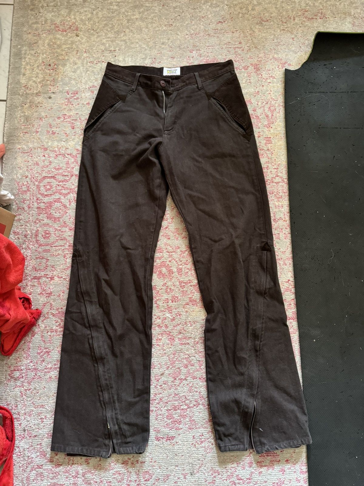 W&LT × Walter Van Beirendonck Walter Van Beirendonck W&LT 90’s Flared Pants Size US 32 / EU 48 - 2 Thumbnail