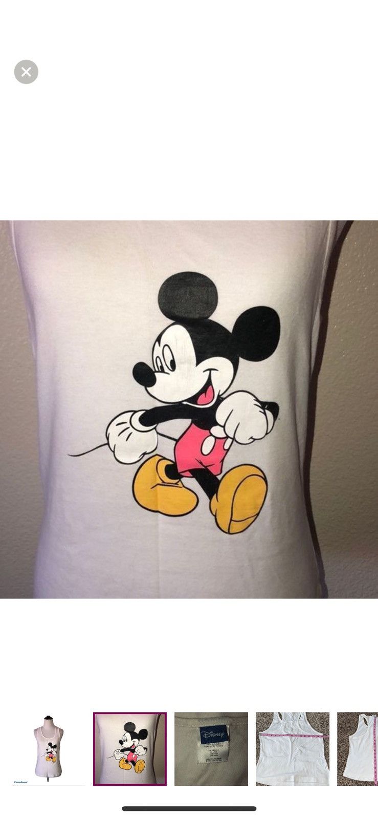 Disney Disney medium Mickey Mouse tank top Size M / US 6-8 / IT 42-44 - 5 Thumbnail