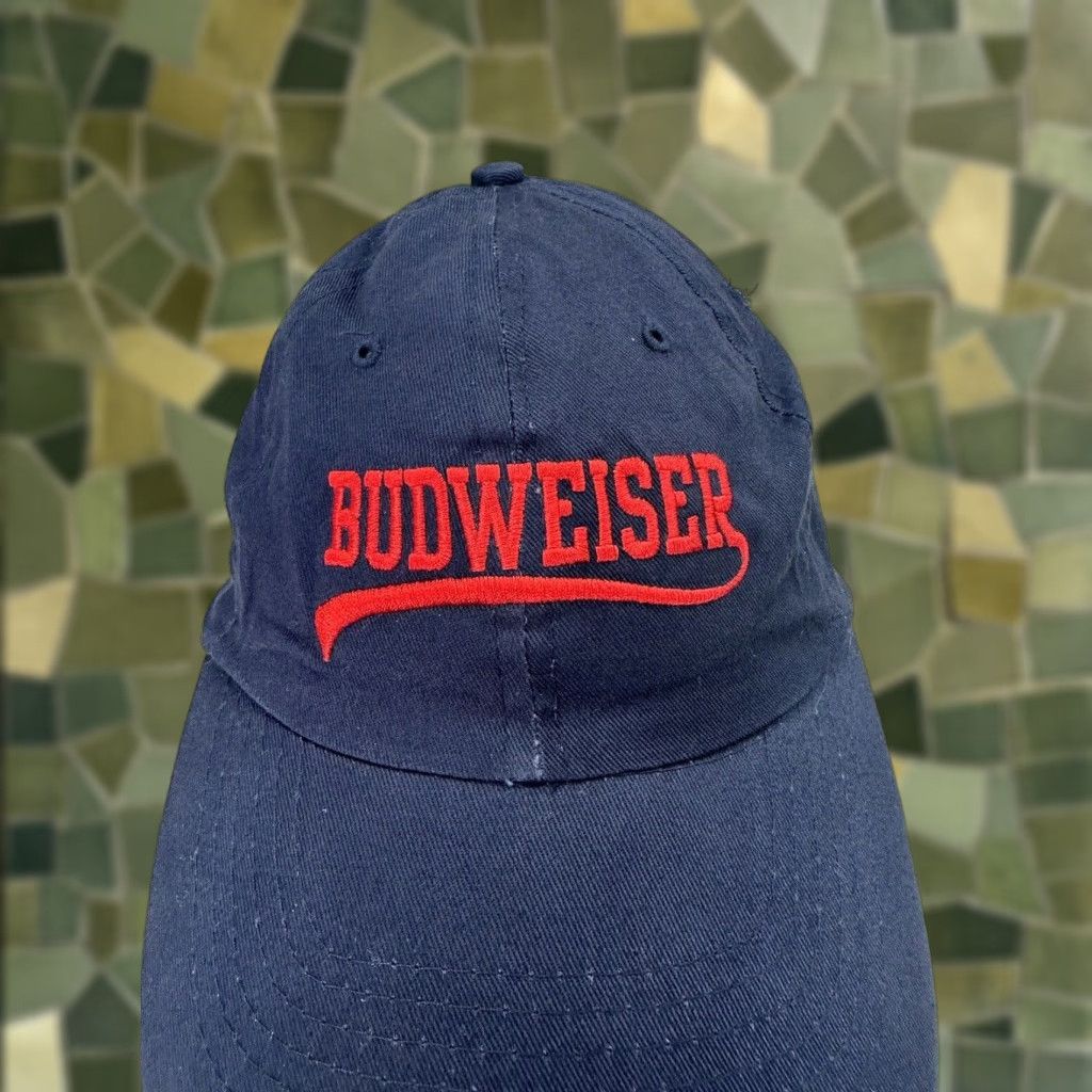 Budweiser Unbranded Baseball Hat Budweiser Beer Designate A Driver Blue Adjustable Cap Shirt? Size ONE SIZE - 1 Thumbnail