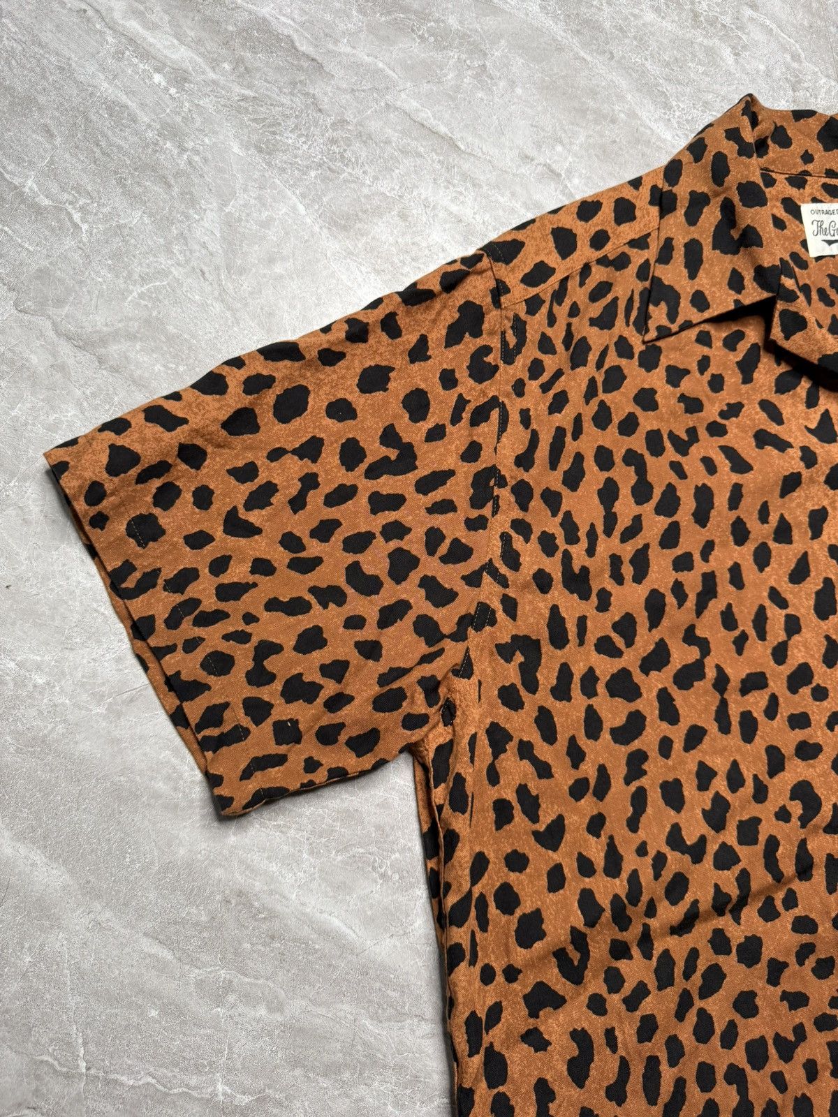 Wacko Maria Wacko Maria Leopard Print Hawaiian Camp Collar S/S Shirt Size US M / EU 48-50 / 2 - 4 Thumbnail