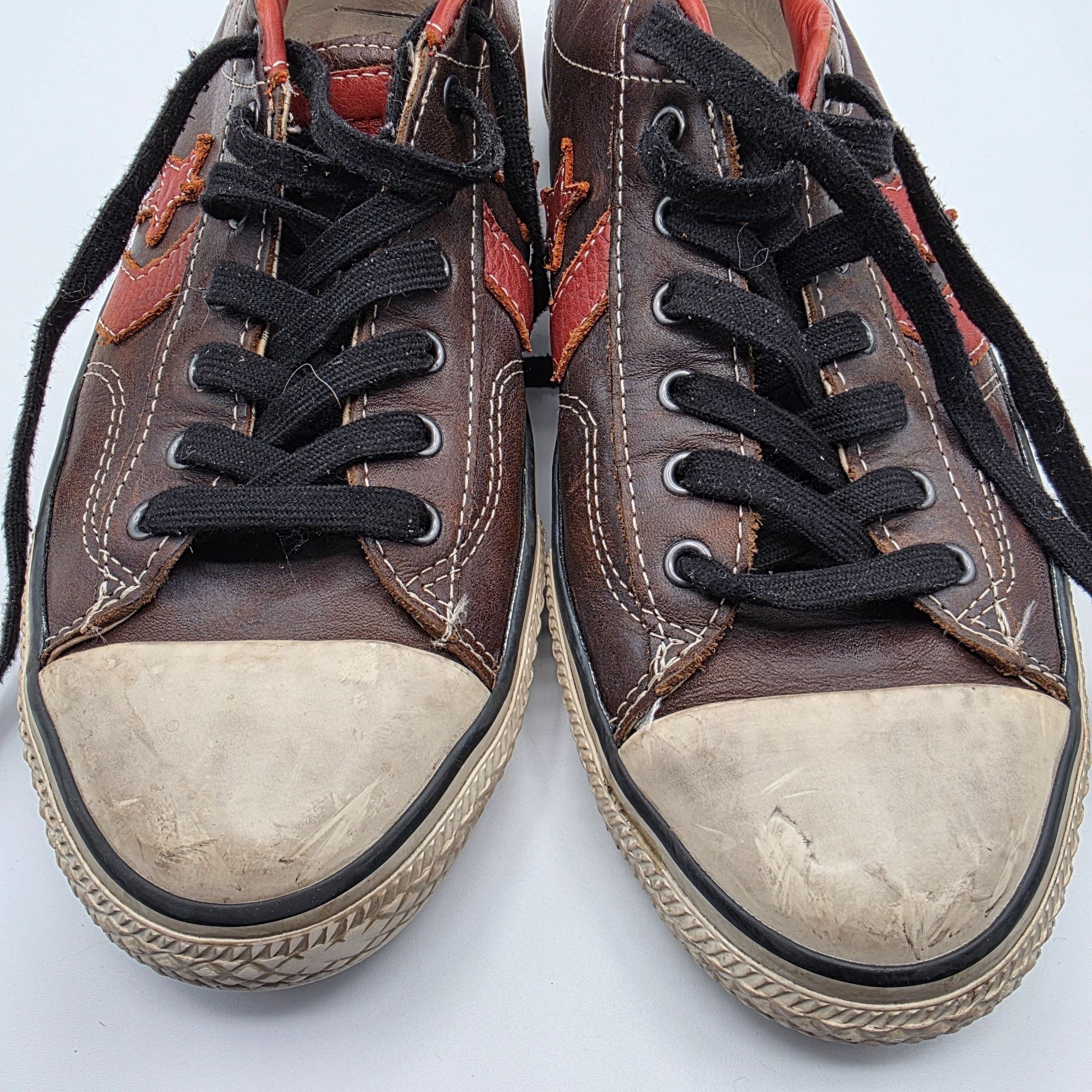 Converse Converse x John Varvatos Star Player Mens Size 9.5 Brown Lea Size US 9.5 / EU 42-43 - 10 Thumbnail