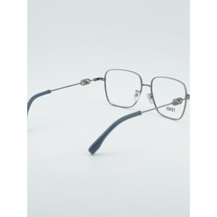 Fendi Fendi FE50102F 012 Eyeglasses Shiny Dark Ruthenium 54mm Size ONE SIZE - 9 Thumbnail