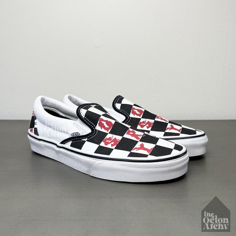 ★大人気★ VANS X Vivienne Westwood CHECKERBOARD SLIP-ON Vans x Vivienne Westwood Anglomania Checkerboard Designer