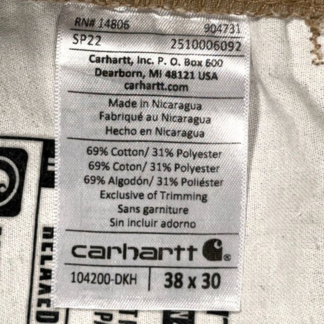 Carhartt Carhartt Pants Mens 38x29 Brown Cargo Ripstop Relaxed Fit Workwear Outdoor Size US 38 / EU 54 - 7 Thumbnail