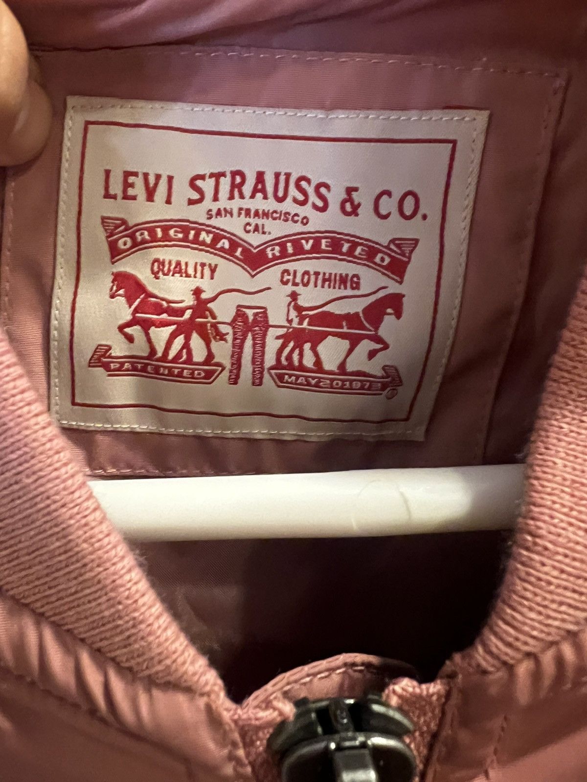 Levi's × Vintage New with Tags Levi Pink Jacket Size US M / EU 48-50 / 2 - 10 Thumbnail