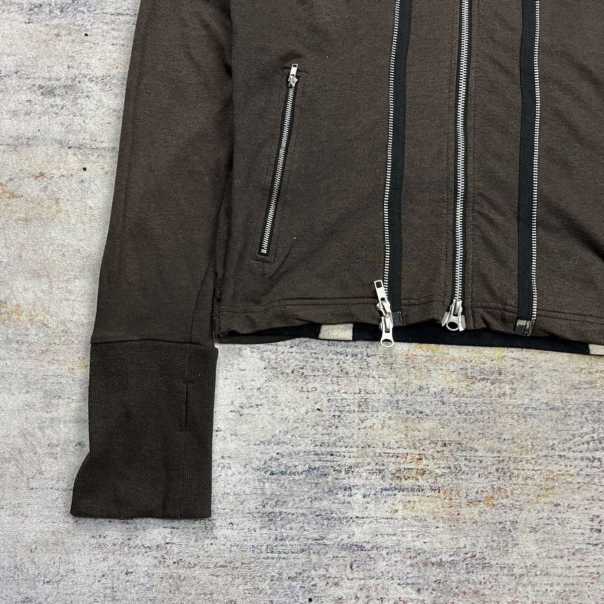 If Six Was Nine × Le Grande Bleu (L.G.B.) × PPFM Rare PPFM seditionaries multi zipper skeleton zip hoodie Size US M / EU 48-50 / 2 - 15 Thumbnail