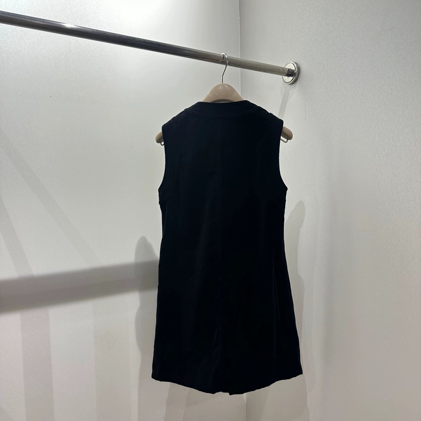 Celine Celine apr69 Sleeveless Velvet Dress Size S Cotton Size S / US 4 / IT 40 - 2 Thumbnail