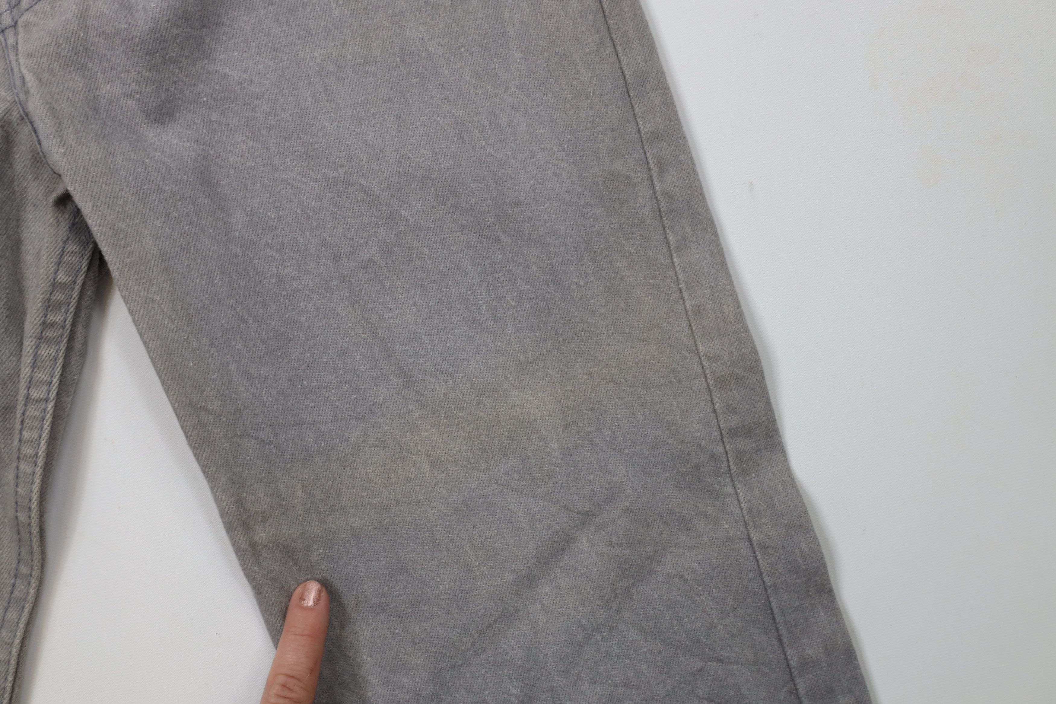 Levi's × Vintage Vintage 80s Levis Relaxed Tapered Leg Denim Jeans Gray USA Size 34" / US 12 / IT 48 - 6 Thumbnail