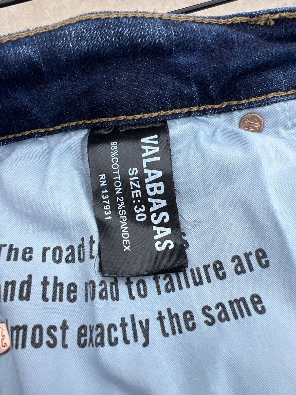 Valabasas Valabasas Jeans Size US 30 / EU 46 - 10 Thumbnail