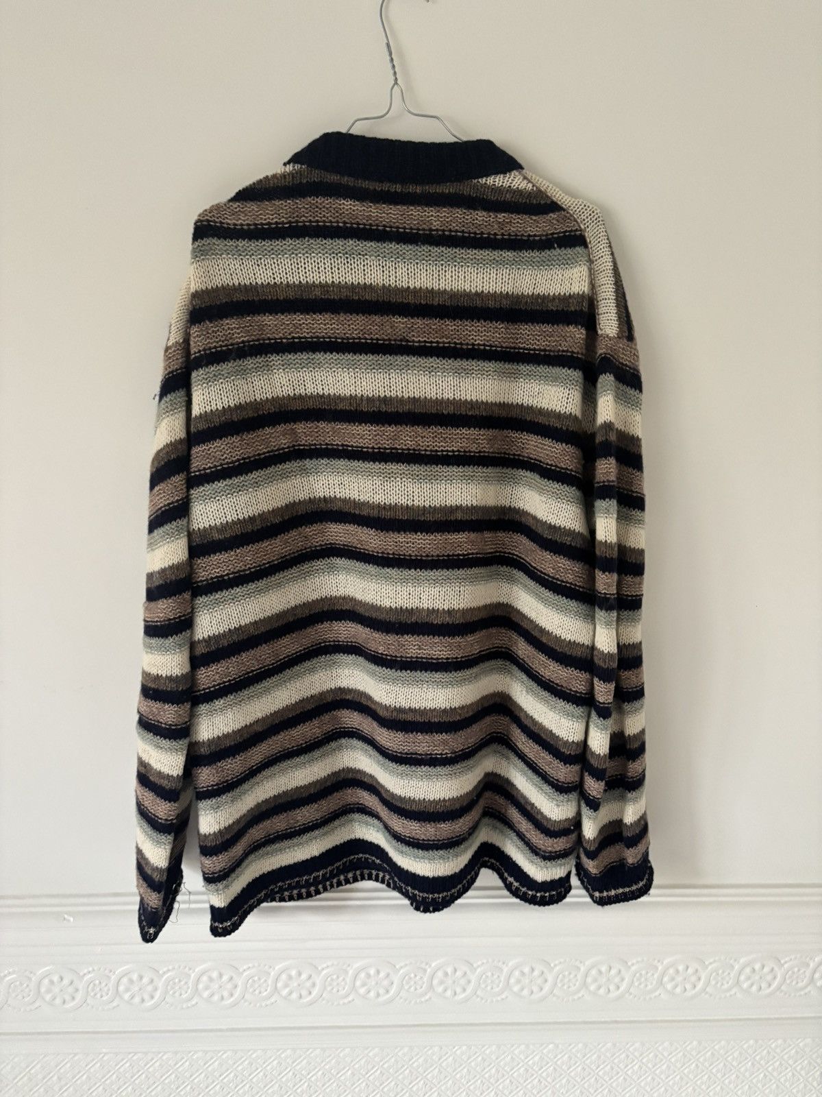 Acne Studios Acne studios striped heavy knit sweater Size US L / EU 52-54 / 3 - 4 Thumbnail