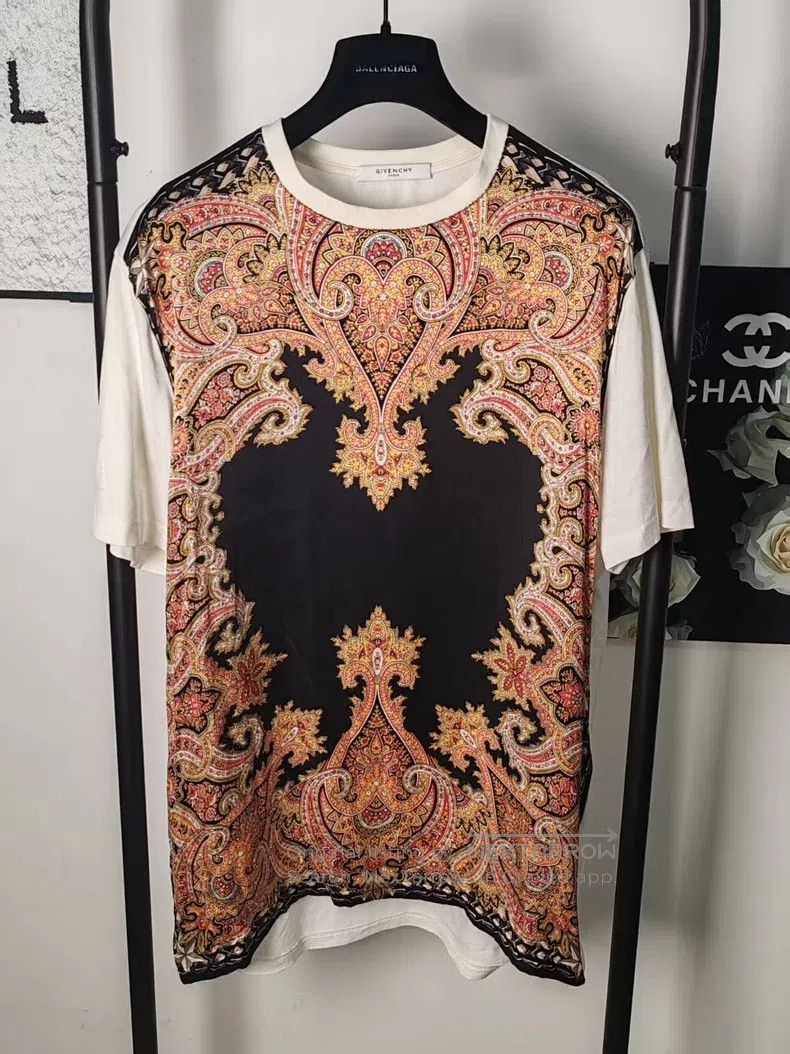 Givenchy Givenchy Silk Short Sleeve Size US XS / EU 42 / 0 - 1 Thumbnail