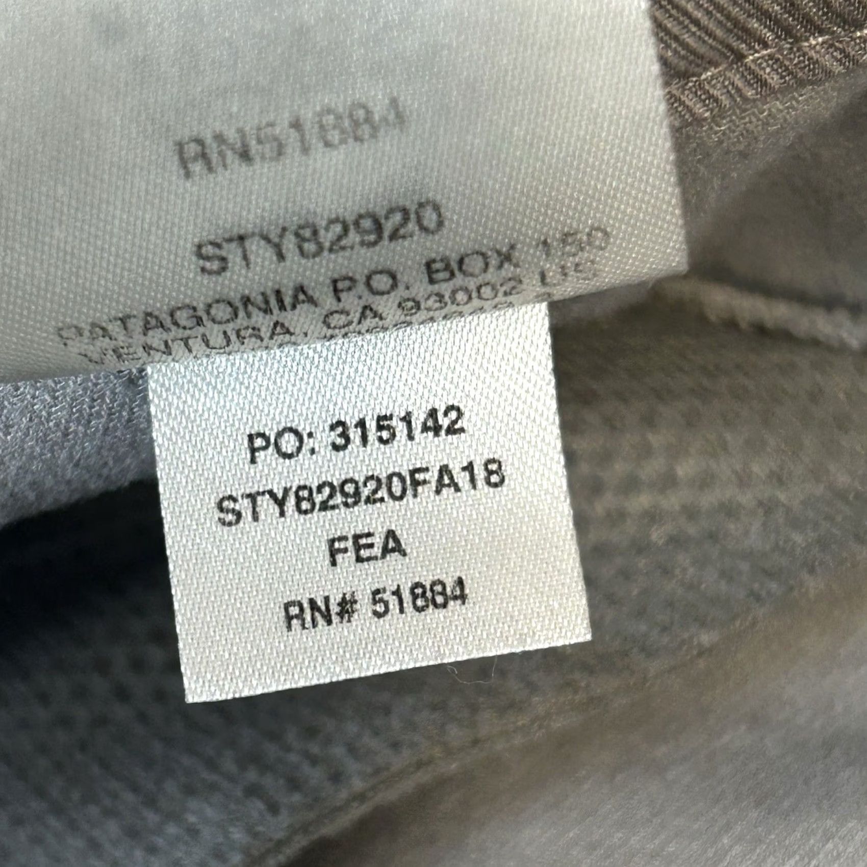 Patagonia Patagonia Rock Pants Gray Women’s 12 Chino Athletic Tapered Inseam 28.5 in Front Flat Rise 9.5 Zip Button Casual Travel Workwear Logo Size 34" / US 12 / IT 48 - 6 Thumbnail