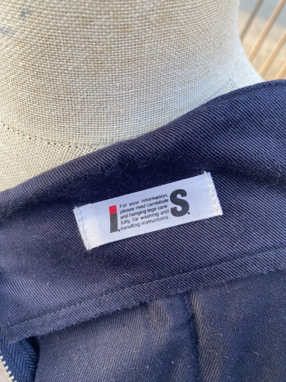 Issey Miyake vintage IS issey miyake sport by tsumori chisato navy skirt Size 26" / US 2 / IT 38 - 6 Thumbnail